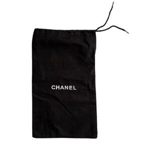 CHANEL Black Drawstring Dust Bag, New without tag, AUTHENTIC